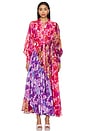 view 2 of 4 Collisions Smock Maxi Dress in Kaleidoscopic Rose