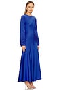 view 2 of 4 Weylyn Sequin Cuff Maxi Dress in Cobalt Blue