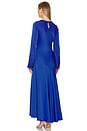 view 3 of 4 Weylyn Sequin Cuff Maxi Dress in Cobalt Blue