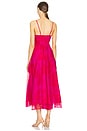 view 3 of 3 Sway Panelled Midi Dress in Fluorescent Rose