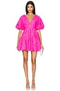 view 1 of 3 Florential Mini Swing Dress in Azalea Pink