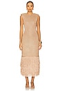view 1 of 4 Breeze Knit Midi Dress in Rose Gold