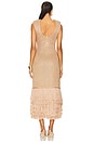 view 3 of 4 Breeze Knit Midi Dress in Rose Gold