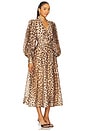 view 2 of 3 Isabella Shirtdress in Leopard