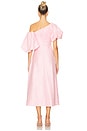 view 3 of 3 Cadence Ruched Midi Dress in Ballerina Pink