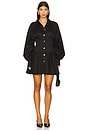 view 1 of 3 Alexa Long Sleeve Mini Dress in Black