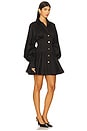 view 2 of 3 Alexa Long Sleeve Mini Dress in Black