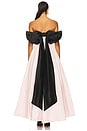 view 4 of 4 Thea Gown in Pink Tint & Black