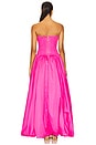 view 3 of 4 Estelle Gown in Cerise Pink