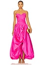 view 4 of 4 Estelle Gown in Cerise Pink