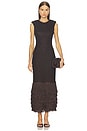 view 1 of 5 Breeze Knit Midi Dress in Chocolate
