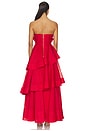 view 3 of 3 Selestia Gown in Scarlet Red
