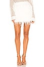 view 1 of 4 Wattle Feather Mini Skirt in Ivory