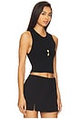 view 2 of 5 Focal Knit Top in Black