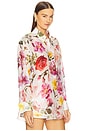 view 2 of 4 Fleur Shirt in Collage Floral