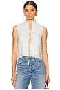 view 1 of 5 Cloud Embroidered Top in Ivory