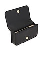 view 5 of 5 Alessia Flower Clutch in Black