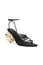 view 2 of 5 Moonstuck Bloom Heel in Black