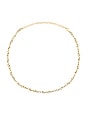 view 1 of 2 Multishape Bezel Tennis Choker in Gold