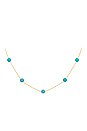 view 2 of 2 ビーズ付チョーカー in Turquoise