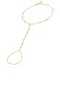 view 1 of 2 Station Hand Chain in Gold