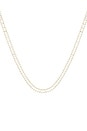 view 2 of 2 COLLAR BAGUETTE in Gold