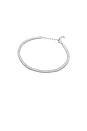 view 1 of 3 Cz Baguette All Around Tennis Bracelet in Silver