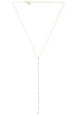 view 1 of 3 COLLIER LASSO TEARDROP in Gold