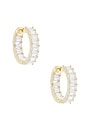 view 1 of 3 PENDIENTES DE ARO EDEN in Gold
