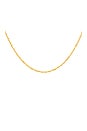 view 2 of 2 Singapore Chain Necklace in Gold