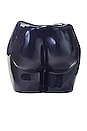 view 4 of 4 SET DE VASIJAS ROCK BOTTOM TRIO in Navy Purple, Caramel, & White