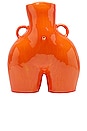 view 1 of 2 Love Handles Vase in Orange