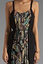 view 5 of 6 Robes débardeur en Leaves/Black in Leaves & Black