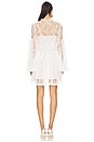 view 3 of 3 Dorian Lace Dress in White