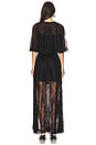 view 3 of 3 Tissy Lace Gown With Detachable Slip in Noir