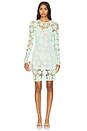 view 1 of 4 X Revolve Sydney Crochet Mini Dress in Sage Green