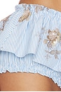 view 6 of 6 Aja Bloomer Popin Skort in Multi Blue