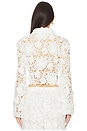 view 3 of 4 Audrey Lace Jacket in White