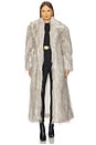 view 1 of 4 x REVOLVE Duke Faux Fur Coat in White & Grey