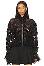view 1 of 5 Sofie Sequin Lace Jacket in Black