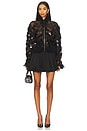 view 4 of 5 Sofie Sequin Lace Jacket in Black