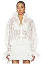 view 1 of 4 Elisa Lace Jacket in Ivory