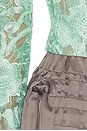 view 7 of 6 Odin Satin Trousers in Steel Grey
