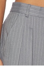 view 8 of 7 Rune Grey & White Pin Stripe Trousers in Grey & White