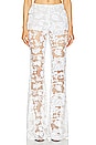 view 1 of 5 x REVOLVE Lennon Embroidered Trousers in White