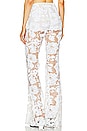 view 3 of 5 x REVOLVE Lennon Embroidered Trousers in White