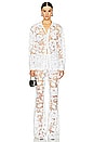 view 4 of 5 x REVOLVE Lennon Embroidered Trousers in White