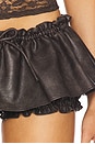 view 6 of 6 x REVOLVE Aja Bloomer Skirt in Walnut