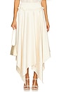 view 1 of 6 Vera Satin Skirt in Cream