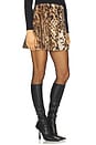 view 2 of 6 MINIFALDA LIS in Tan & Brown